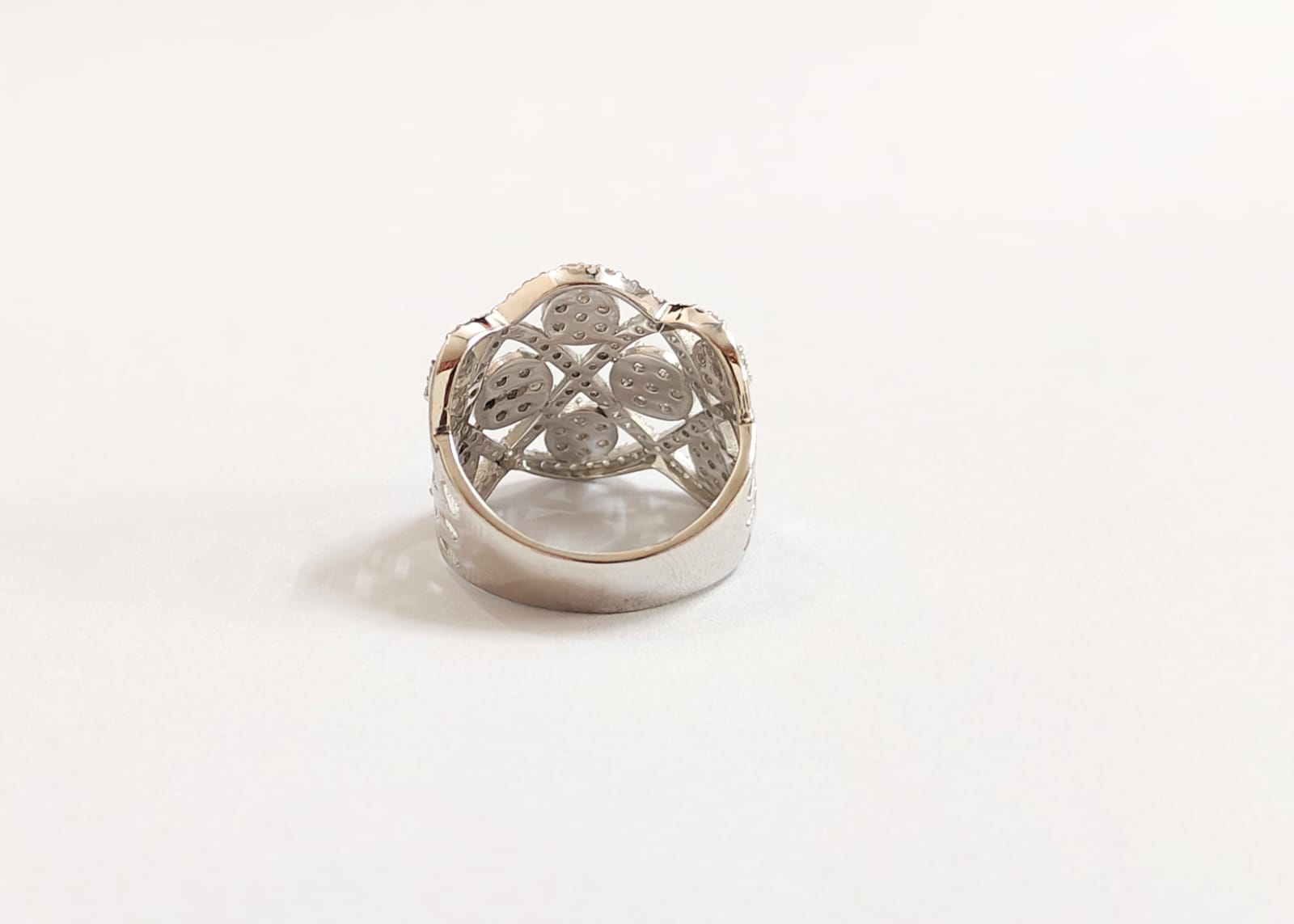 Celestial Orbit Wide Cocktail Ring